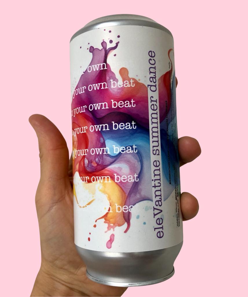 eleVantine #summerdance "dance to your own beat" Biermischgetränk #summerspecial