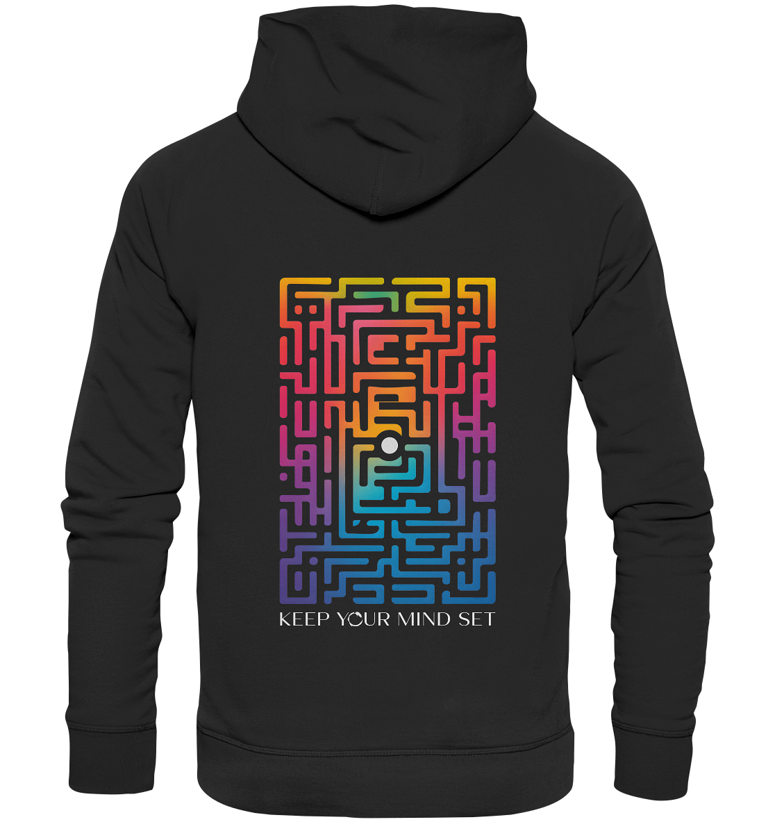 KEEP YOUR MIND SET - Organic Fashion Hoodie