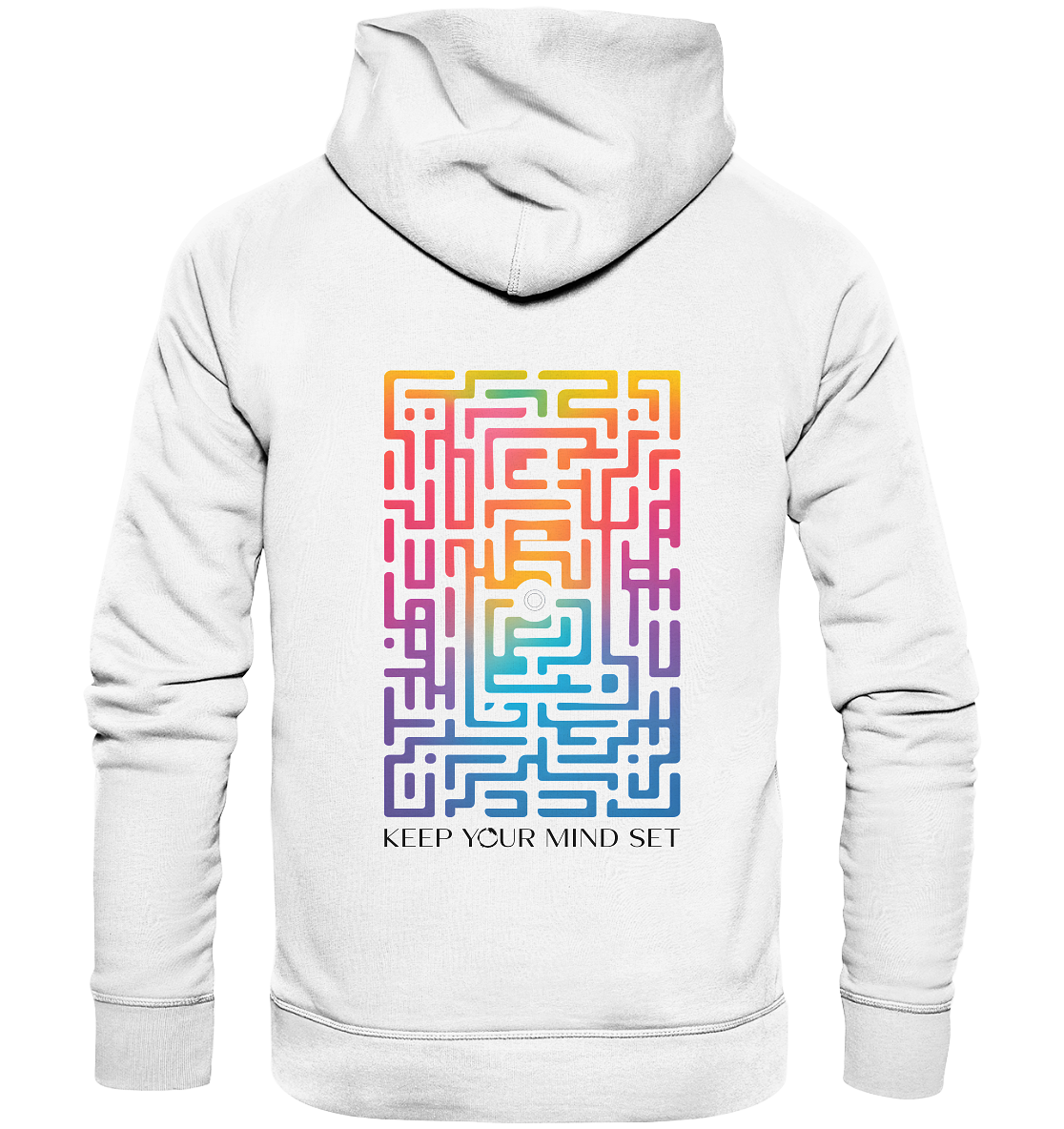 KEEP YOUR MIND SET - Organic Fashion Hoodie