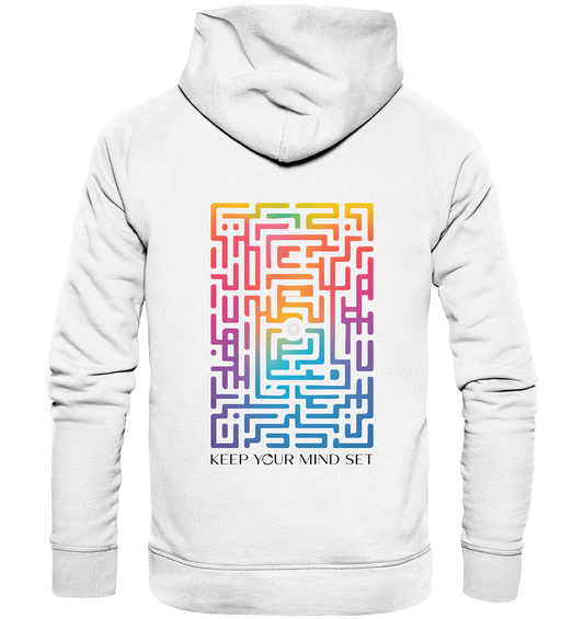 KEEP YOUR MIND SET - Organic Fashion Hoodie