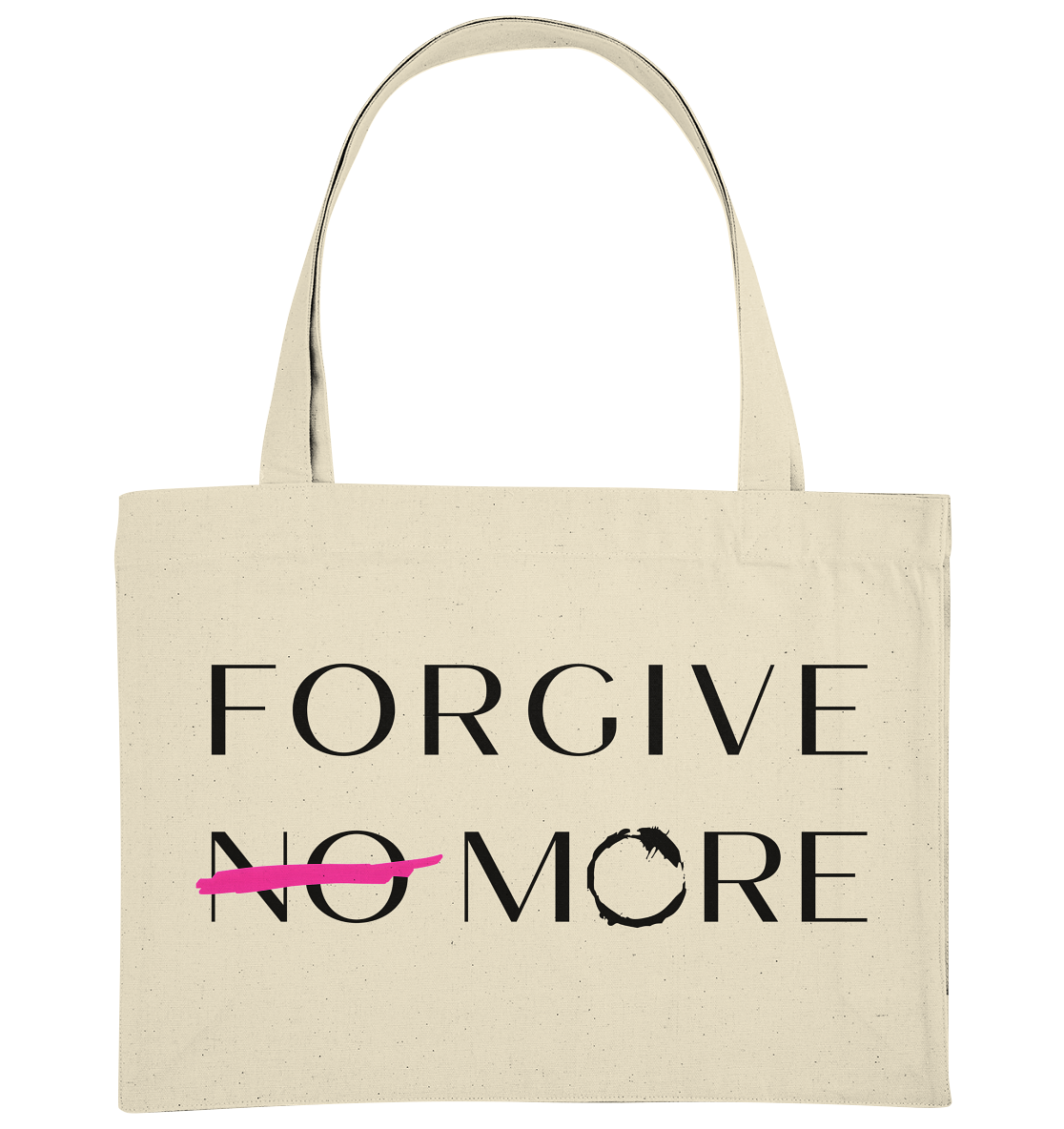 FORGIVE MORE - Organic Shopping-Bag