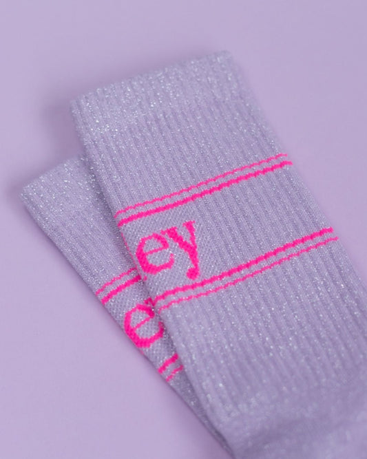 ooley Socken - NEON Pastel Starlight Glitter - verschiedene Farbstellungen