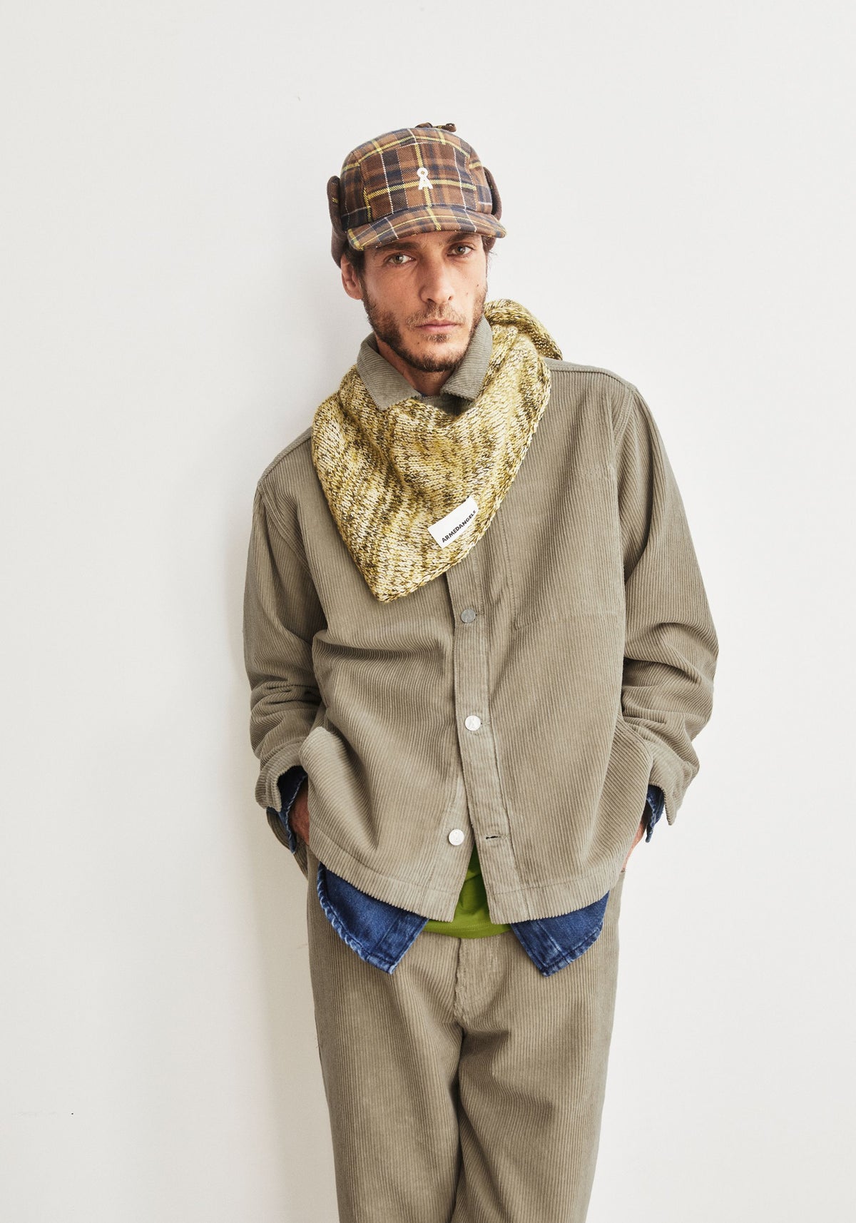 RELAXED CORDJACKE Bio-Baumwolle