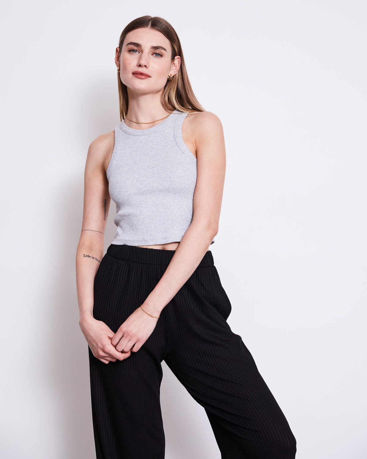 RIB PANTS SMILLA (TENCEL™ LYOCELL) - diverse Farben
