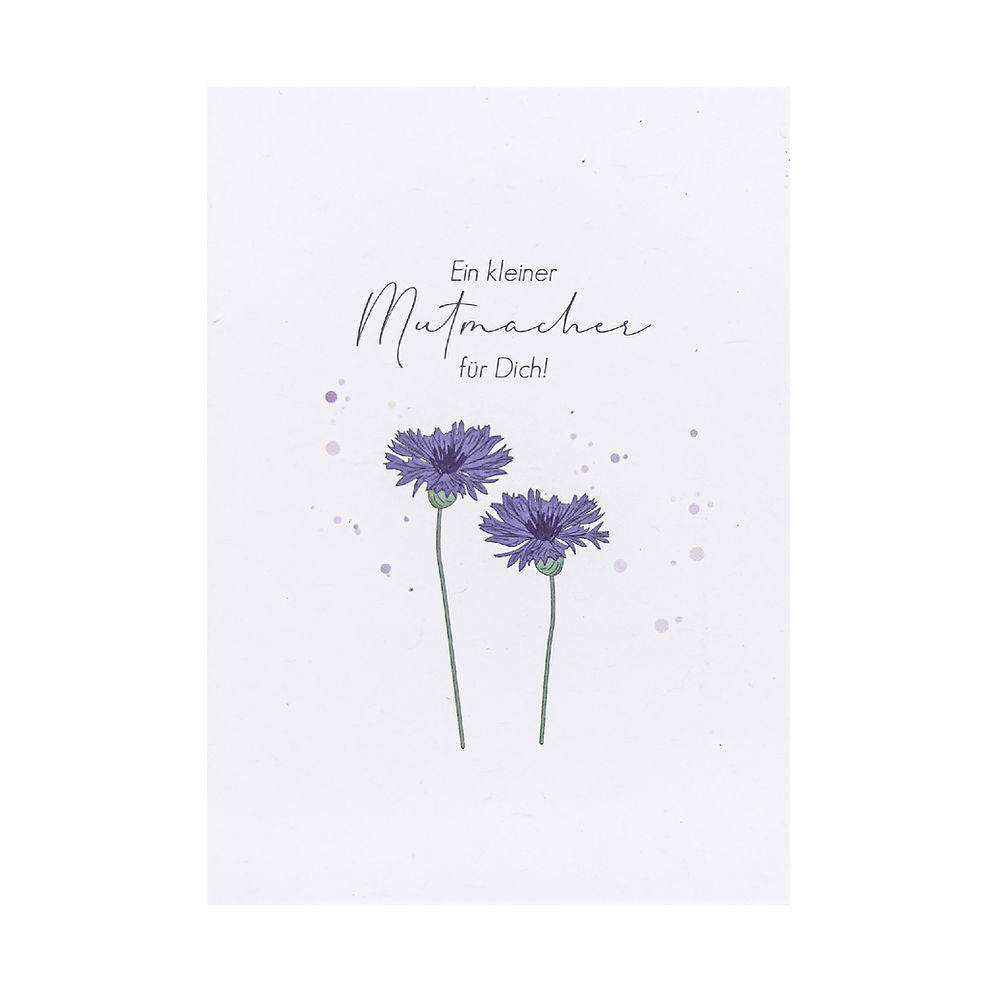 Blumensaat - Ein kleiner Mutmacher für Dich
