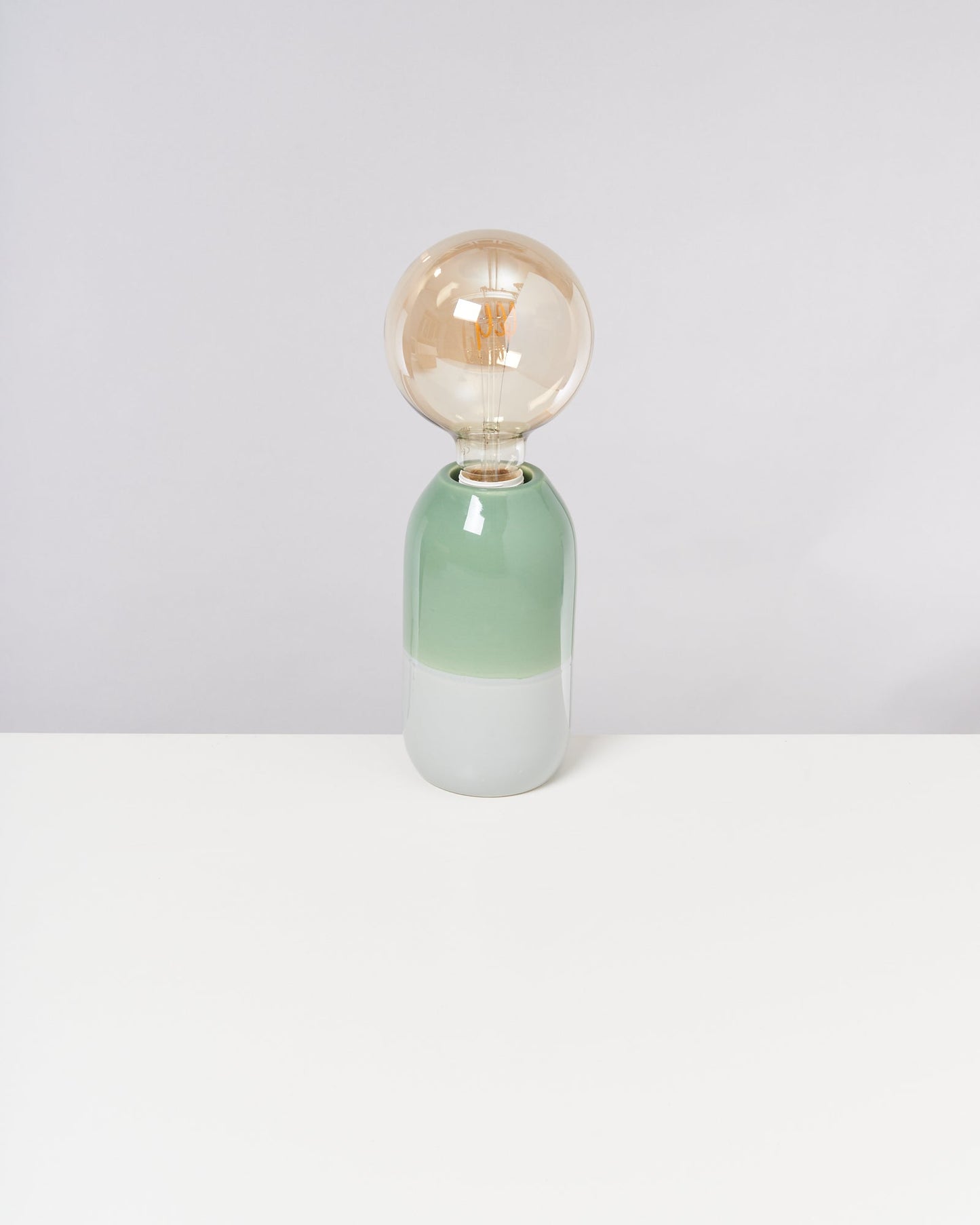 Lampe Farol hellblau salbei