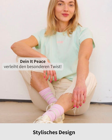 ooley Socken - Pastell Tennissocke - verschiedene Farbstellungen