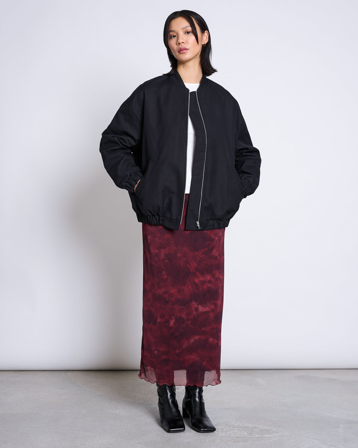 MESH MAXI SKIRT SMUK - verschiedene Designs