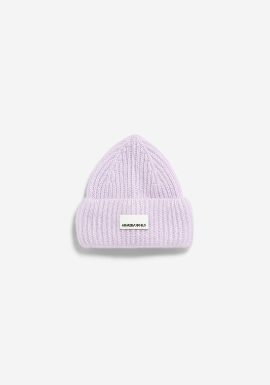 Mohair-Mix STRICKMÜTZE - Moonlit Lilac