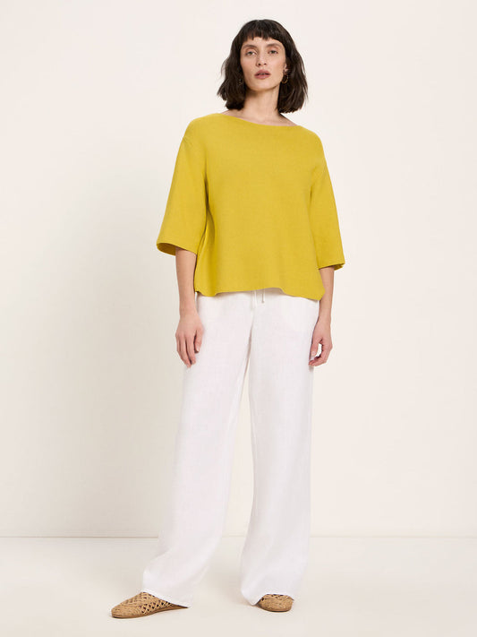 U-BOOT PULLOVER (GOTS) - aus Bio-Baumwolle - Kiwi