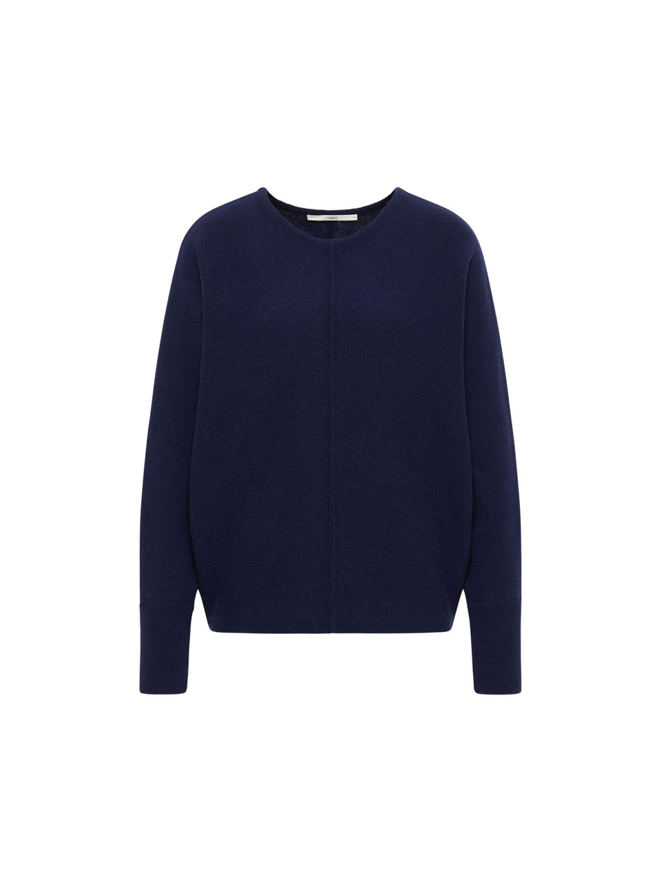 FLEDERMAUS PULLOVER (GOTS) - aus Bio-Schurwolle und Bio-Baumwolle - purple blue melange
