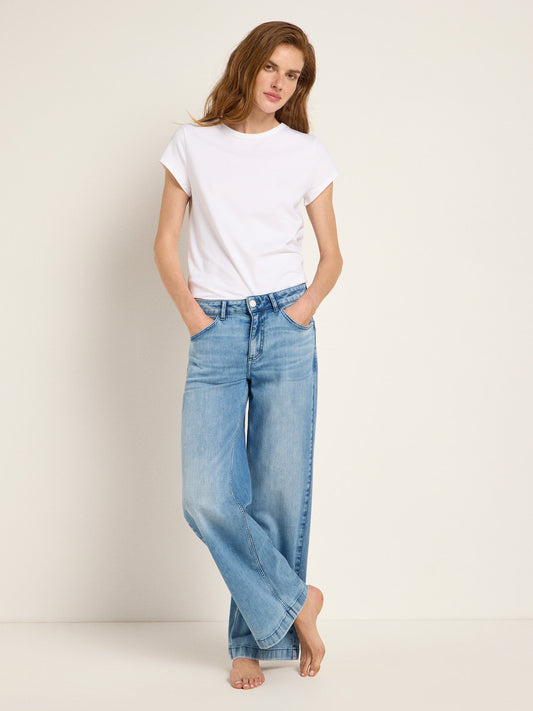 MARLENEJEANS (GOTS) - light blue denim