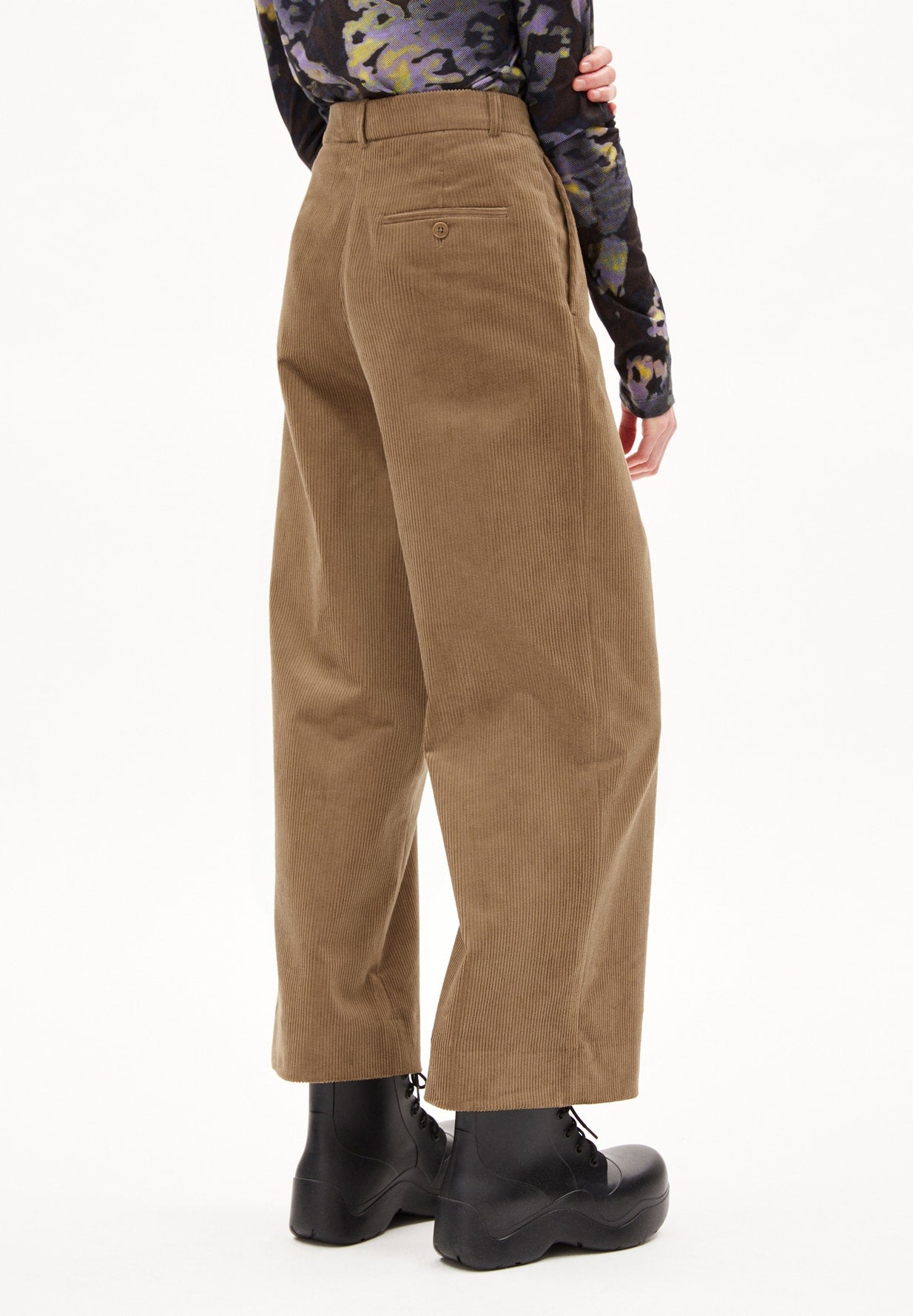 Hose JAALMA CORDUROY - dark sand stone