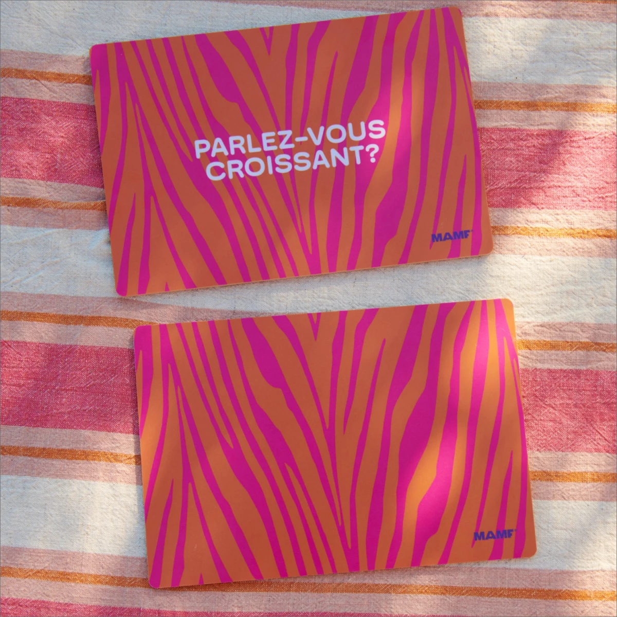 Frühstücksbrettchen, Parlez-Vous Croissant?
