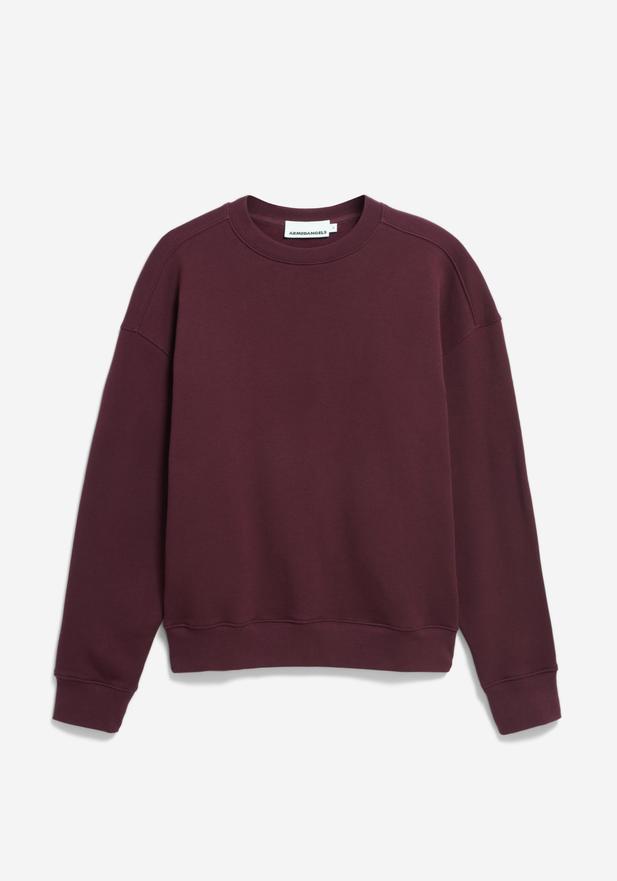 Sweatshirt EMAAL Å ZICK ZACK - dark cranberry
