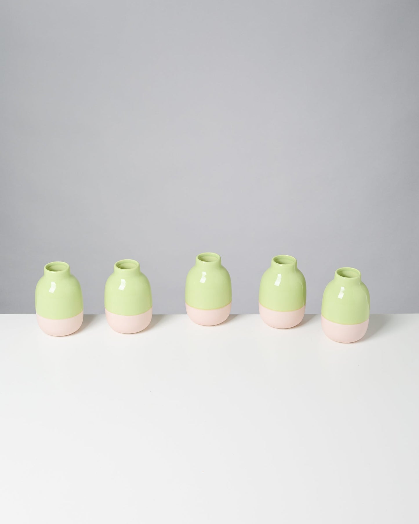 Vase Nuno S lime rosé