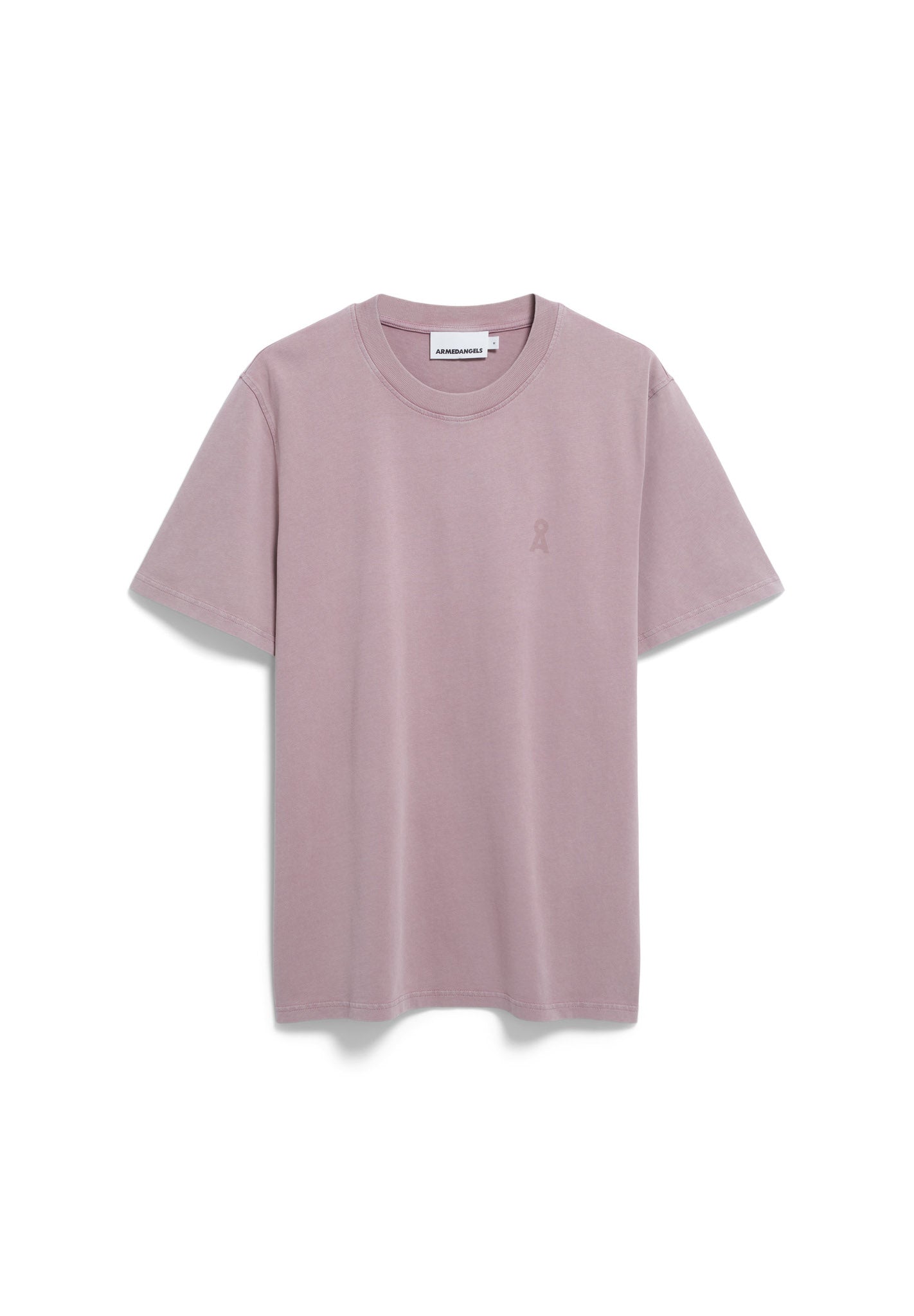 T-Shirt ICONIC Å MAARKOS GMT DYE - light grape washed