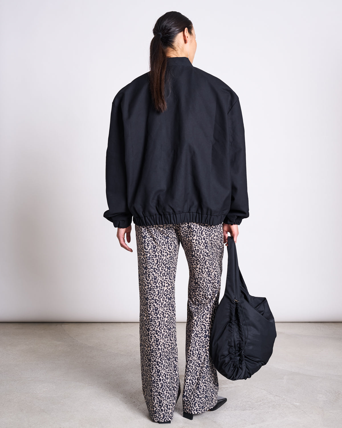 OVERSIZED BLOUSON TANARO - black