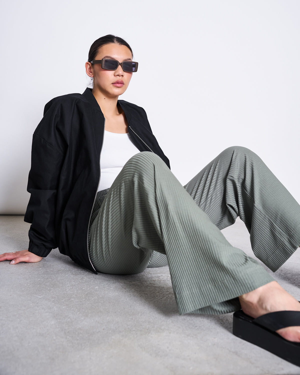 OVERSIZED BLOUSON TANARO - black
