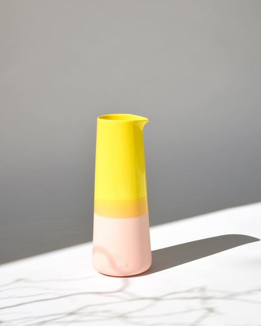 Pinguim Karaffe gelb rosè