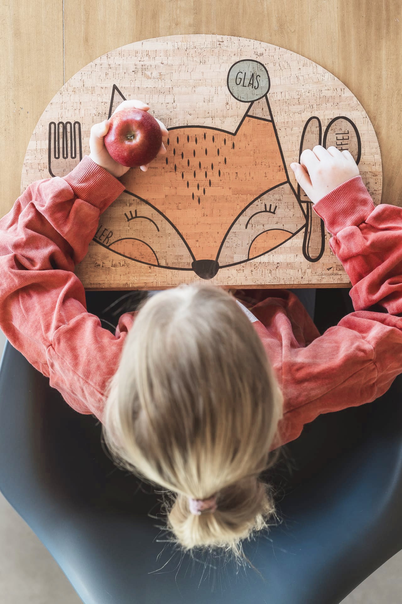 Kinder Tischset Dreaming Fox