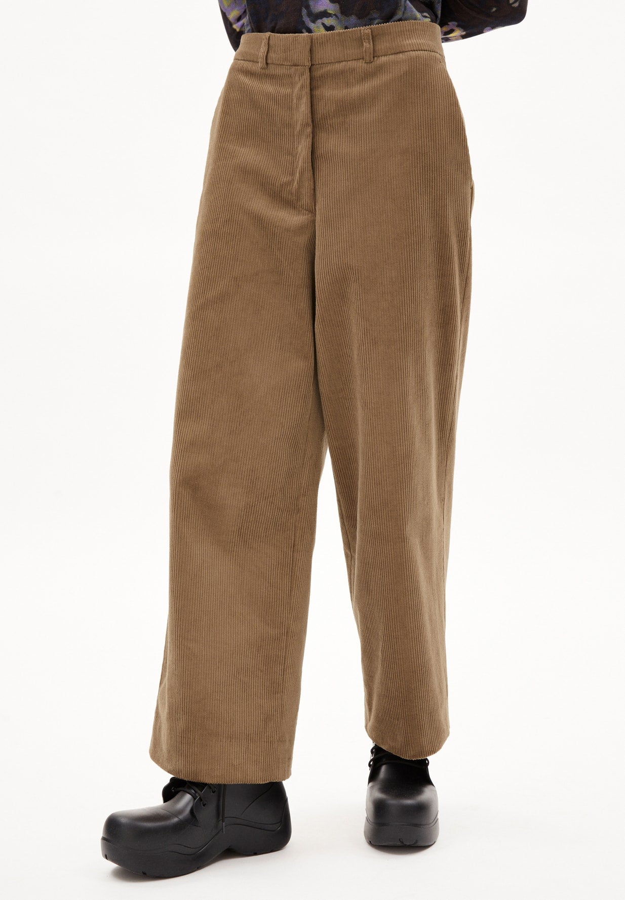 Hose JAALMA CORDUROY - dark sand stone