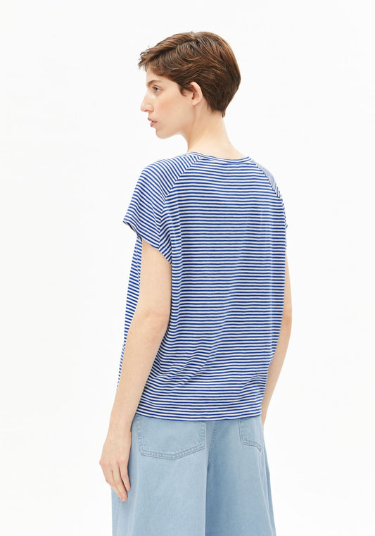 T-Shirt SLUB JERSEY STRIPE - diverse Farbstellungen