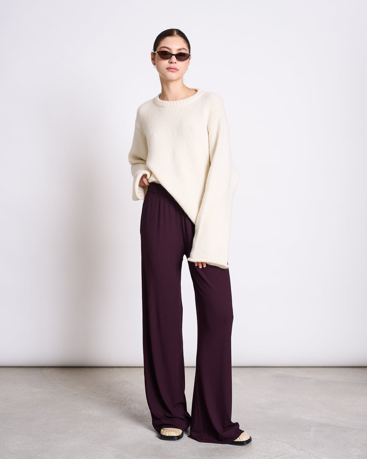 RIB PANTS SMILLA (TENCEL™ LYOCELL) - diverse Farben