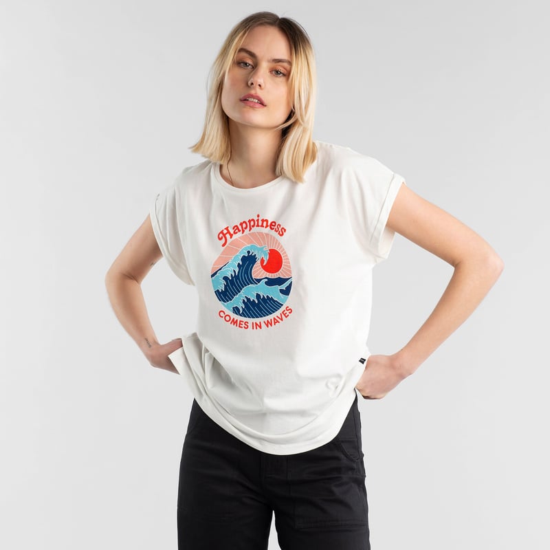 T-shirt Visby - mit Aufdruck - verschiedene Farben/Designs