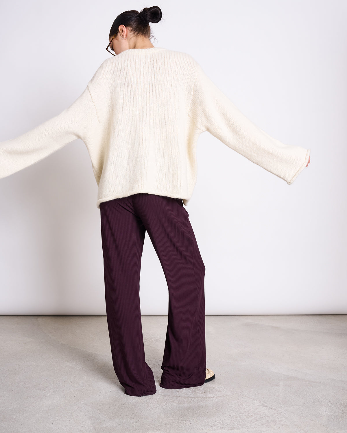 RIB PANTS SMILLA (TENCEL™ LYOCELL) - diverse Farben