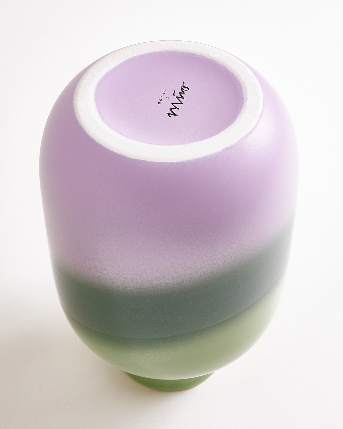 Vase Nuno M grün dunkelgrün lila