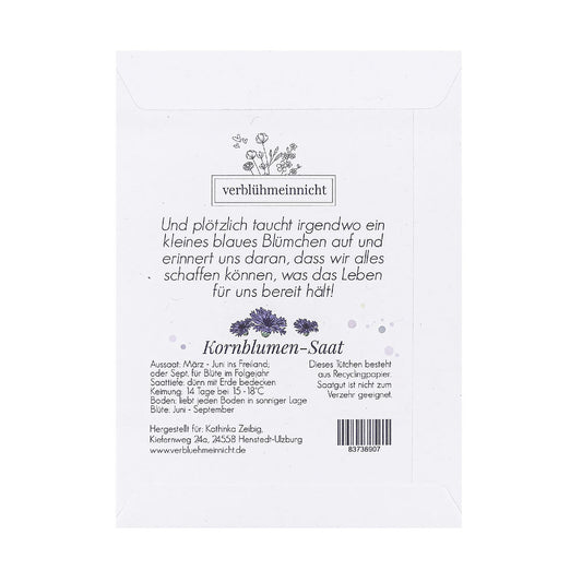 Blumensaat - Ein kleiner Mutmacher für Dich