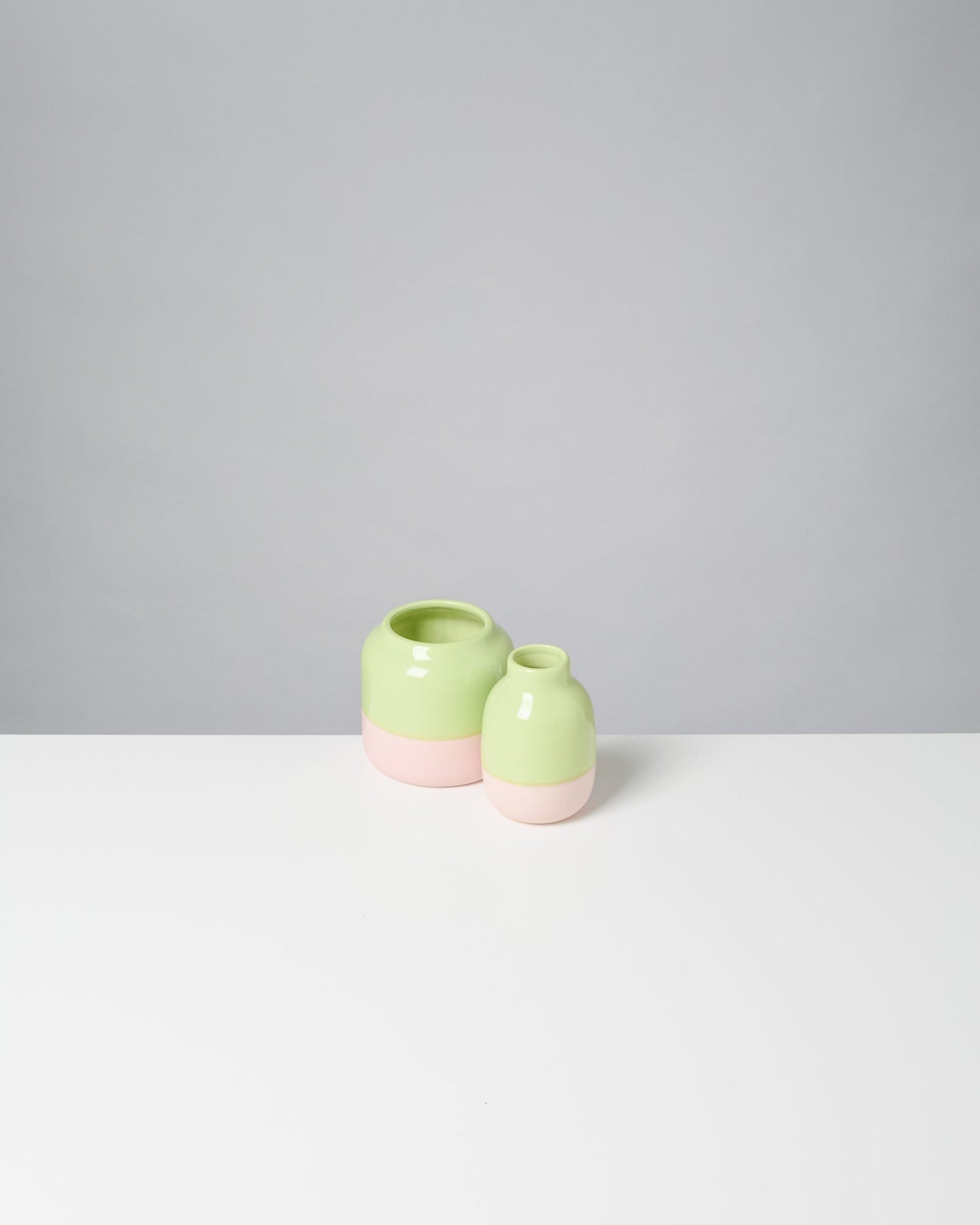 Vase Nuno S lime rosé