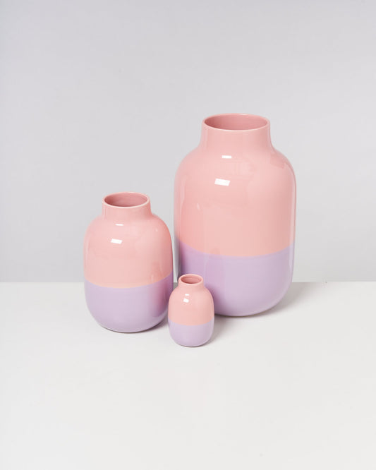 Vase Nuno S rosa lila