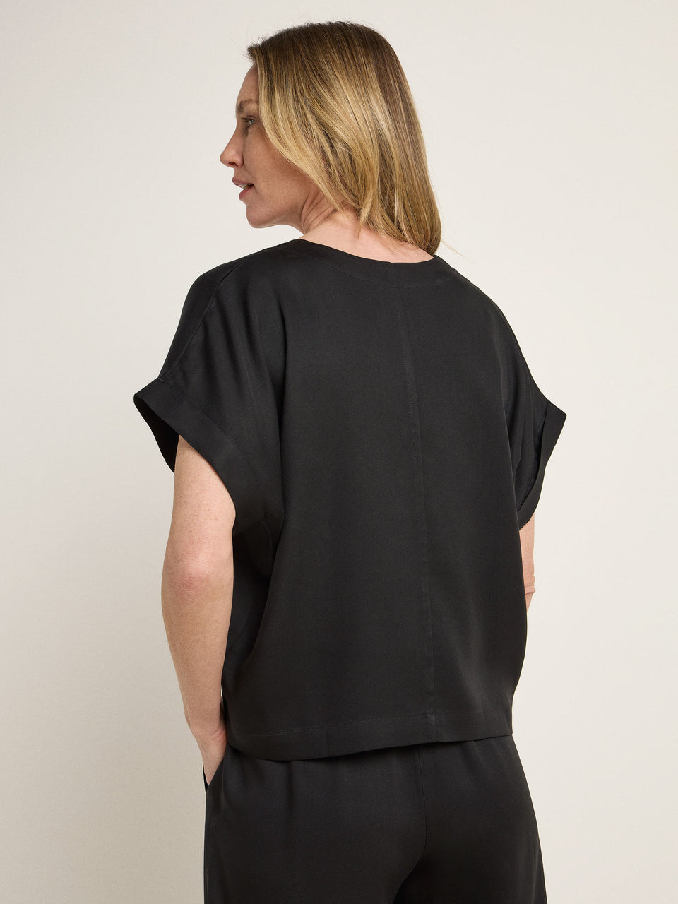 BLUSENSHIRT aus Tencel™ Lyocell - verschiedene Farben