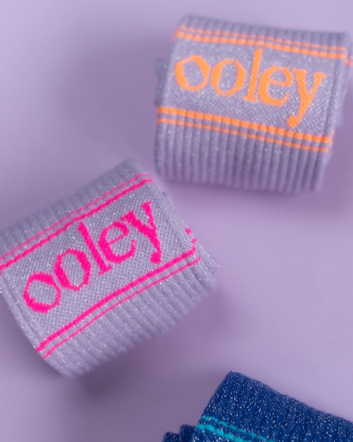 ooley Socken - NEON Pastel Starlight Glitter - verschiedene Farbstellungen