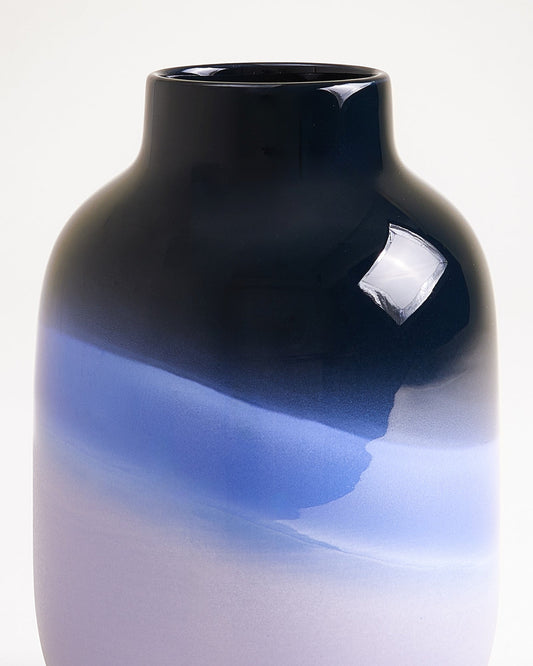 Vase Nuno M dunkelblau blau