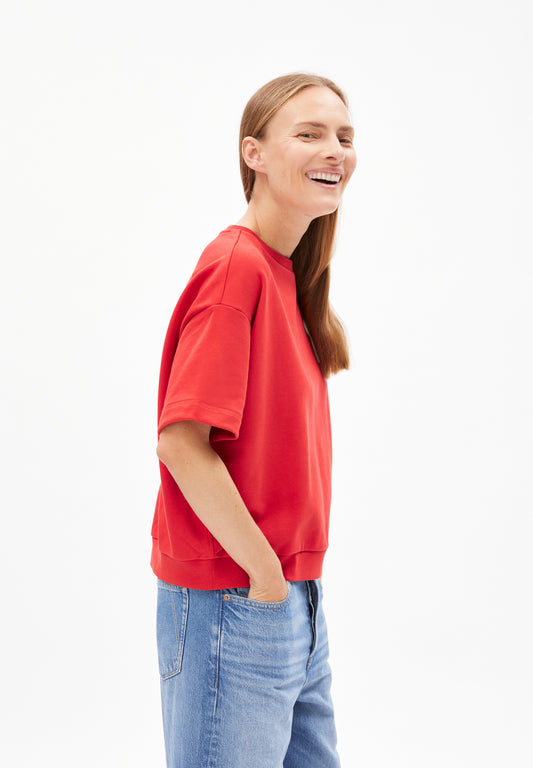 Sweatshirt BAMIKAA - coral blush