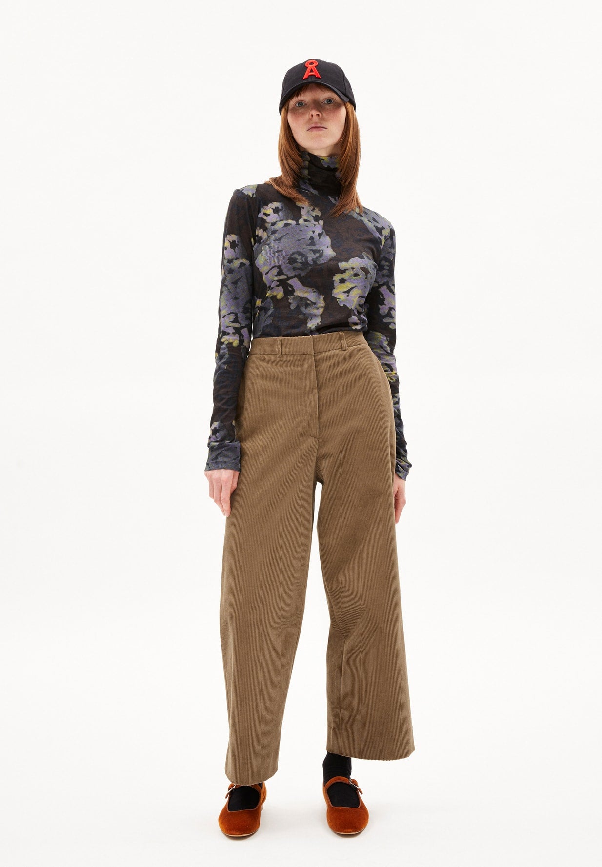 Hose JAALMA CORDUROY - dark sand stone