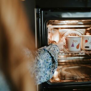 Goldene Stadt Porzellansticker