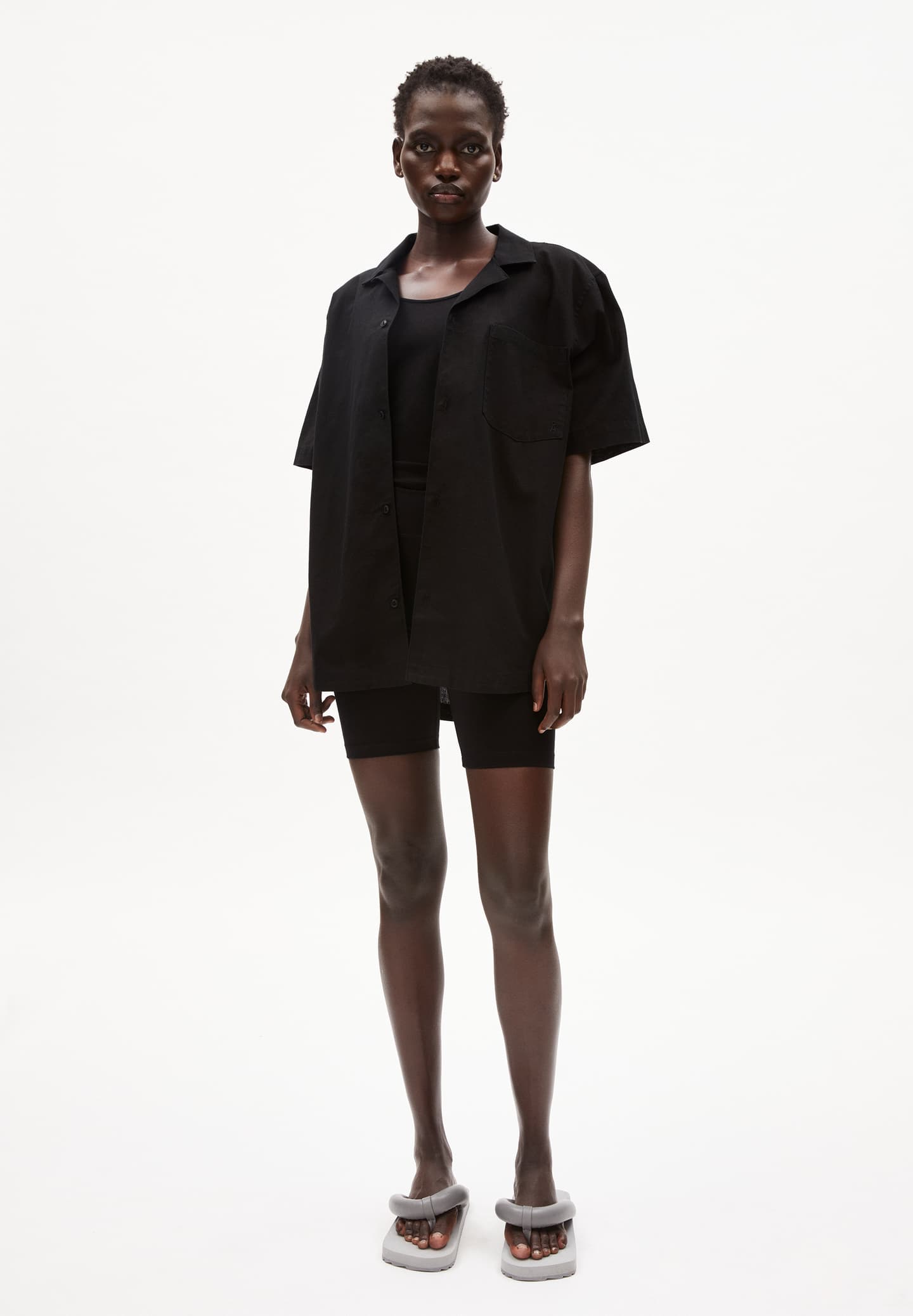 Leggings/ Shorts NEDAA LITAA - black