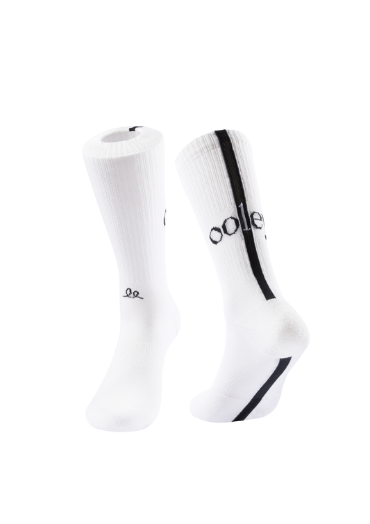 ooley Socken - ooley STRIPE - white