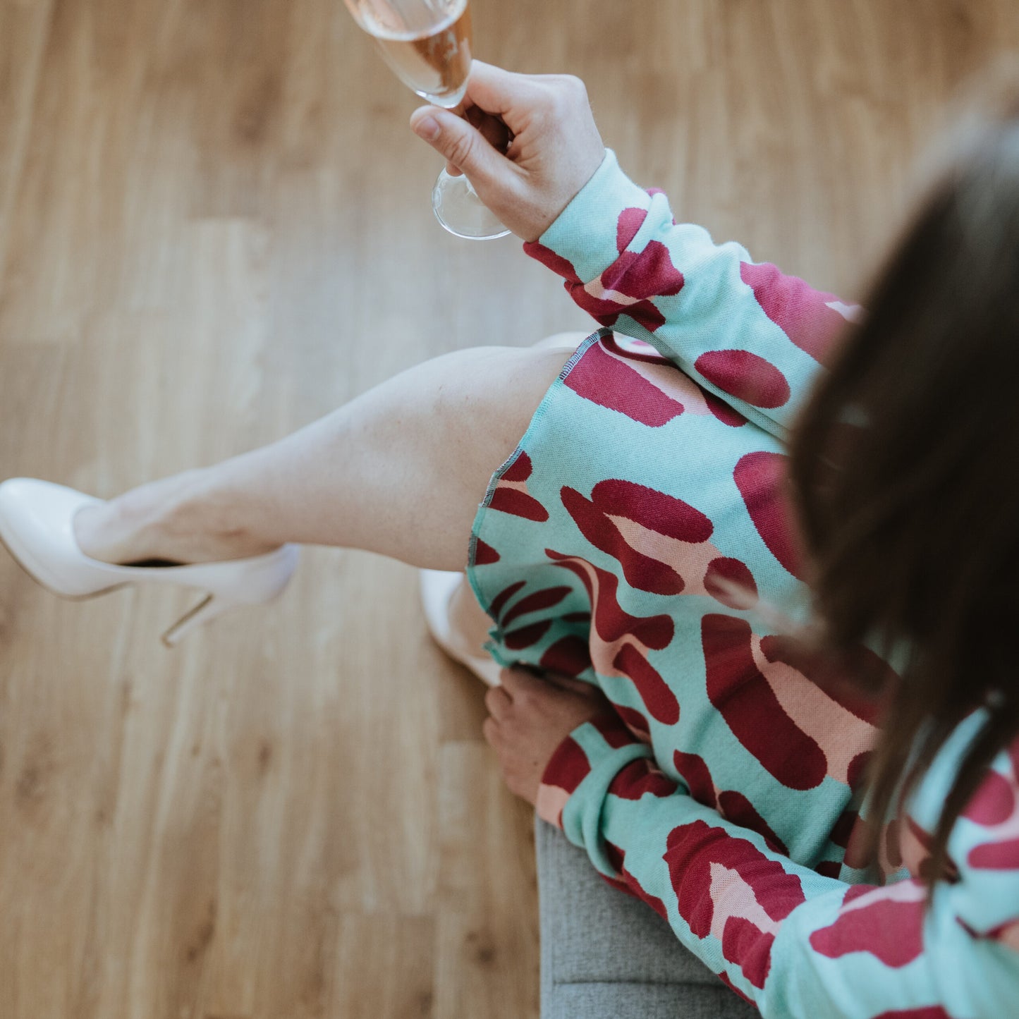 Rollkragenkleid für Frauen