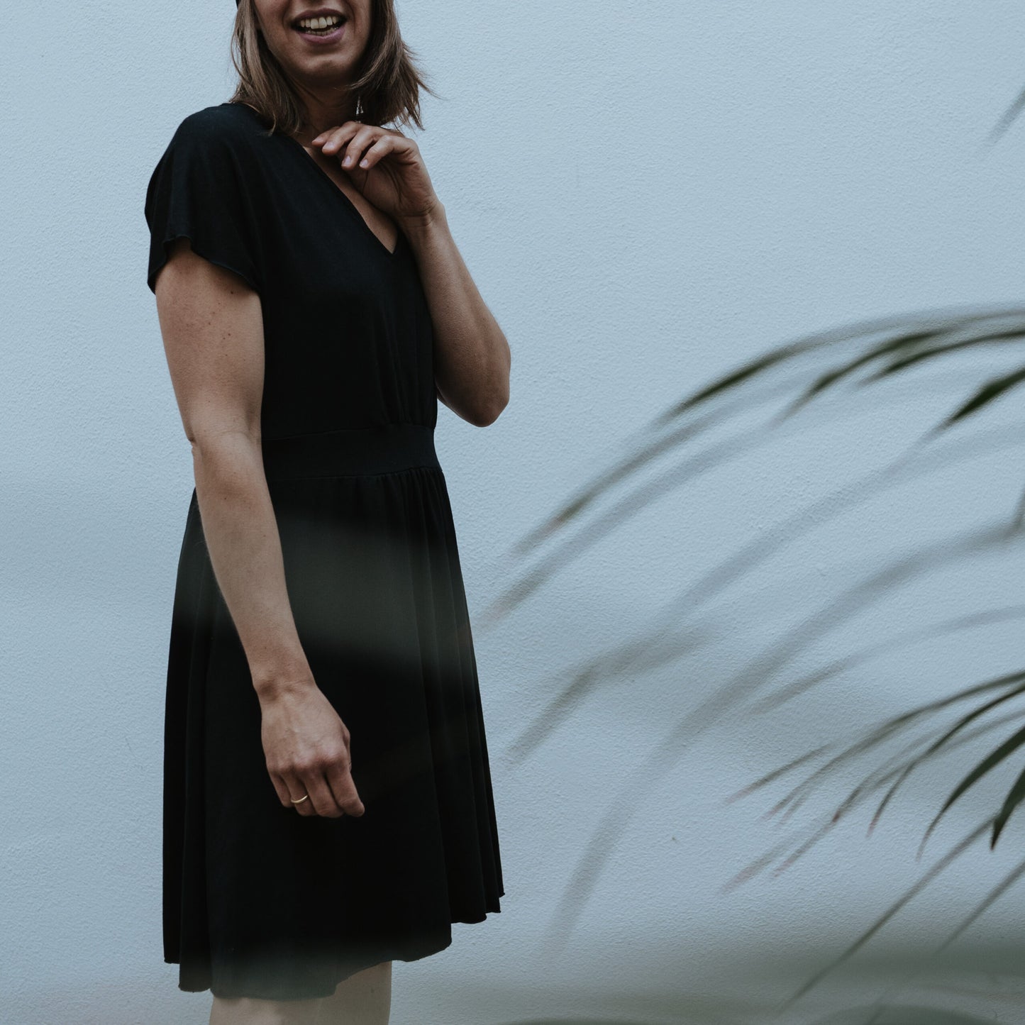 Überziehkleid aus Tencel