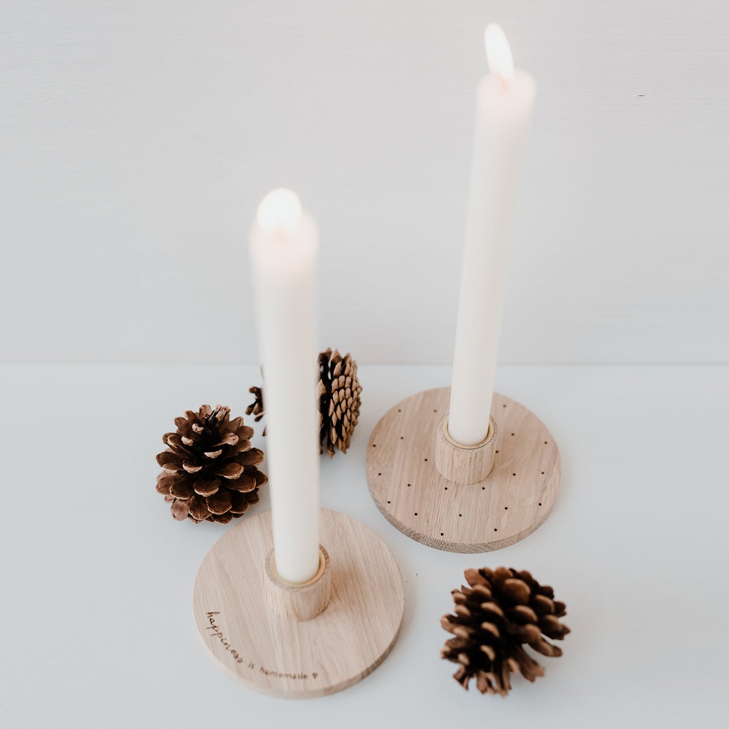 Kerzenständer Happiness is Homemade