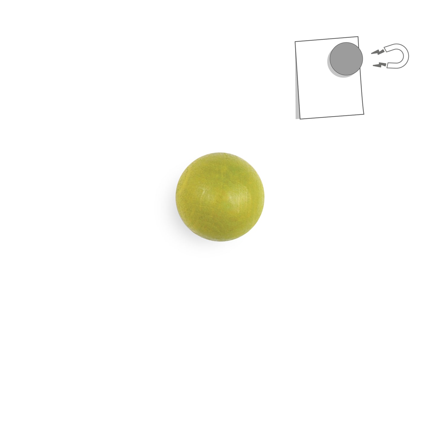 Magnetische Holzkugeln