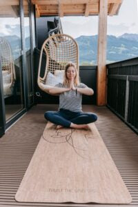 Kork Yogamatte Trust the Universe