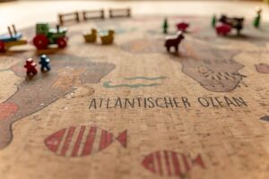 Kork Kinderteppich Weltreise