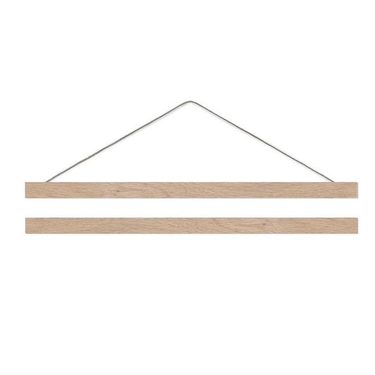 Posterleiste A4 aus Eiche