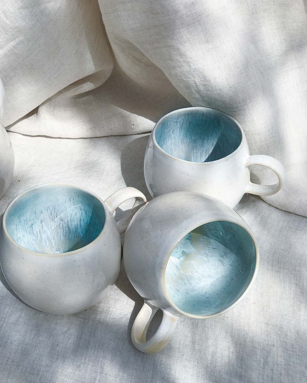 Tasse groß Areia azur
